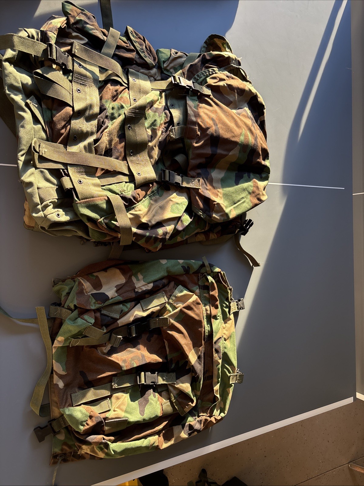 USGI Specialty Defense CFP-90 Combat Field Pack w/ Patrol Pack In M81 Woodland