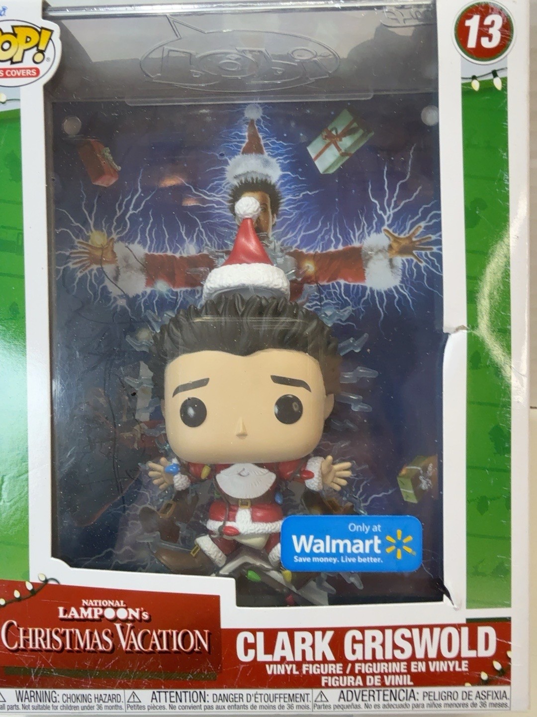 Funko Pop VHS Covers Clark Griswold #13 Christmas Vacation Walmart Exclusive