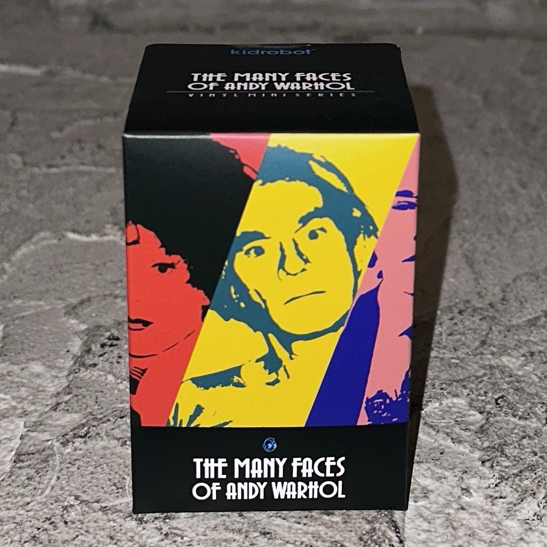 New 2019 Kidrobot x Andy Warhol Many Faces Collectible Vinyl Blind Box 3” Figure