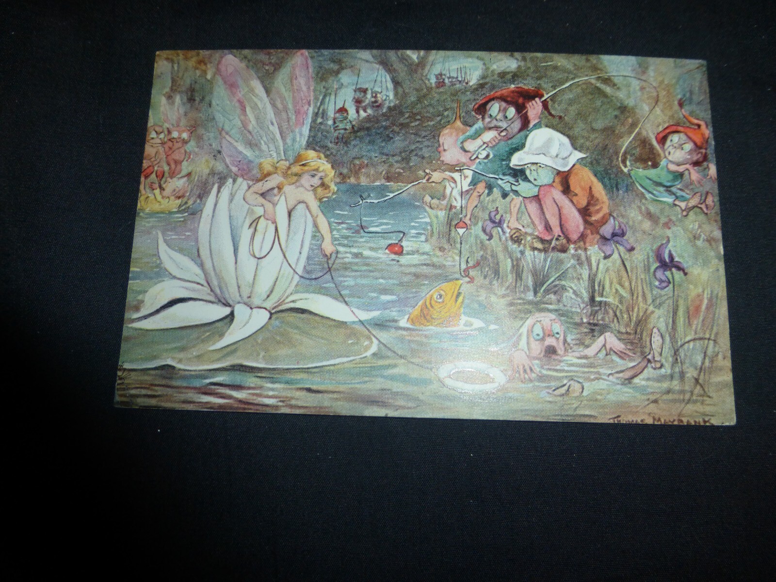 Tucks-Thomas Maybanks -1906-Pixie and Friends Postcard is a Jewel