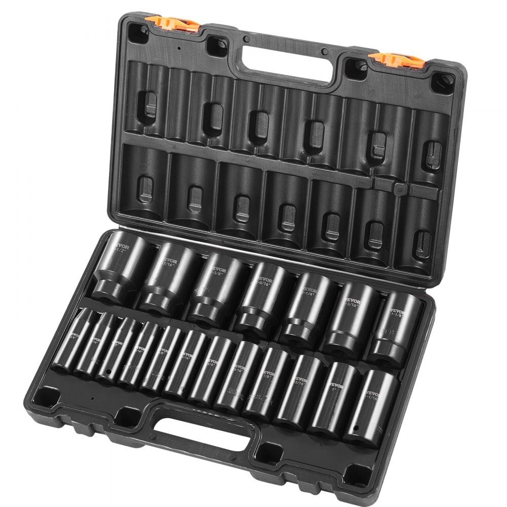 Impact Socket Set, 1/2\