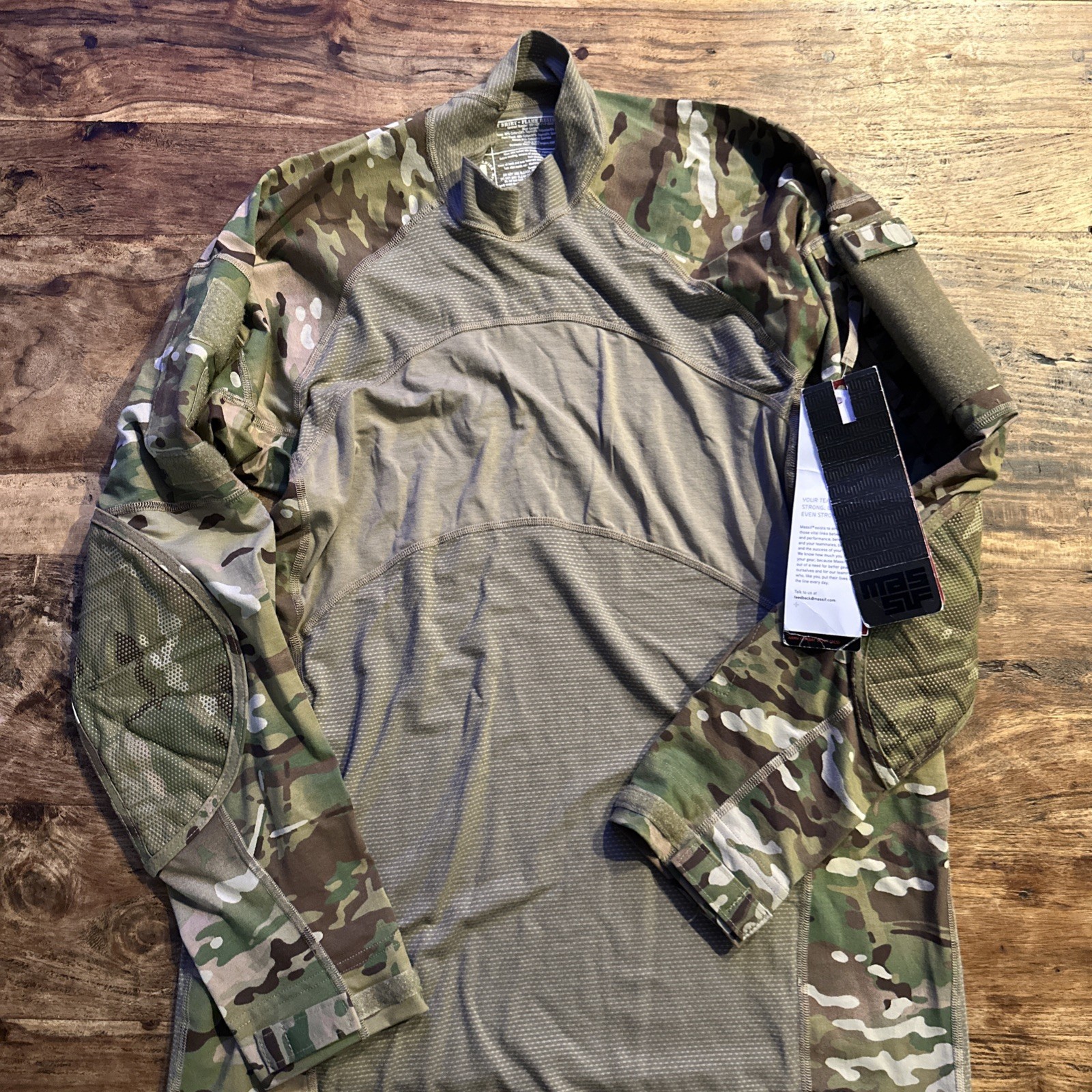 Massif Mens Army Advanced Combat Shirt  XX L Flame Resistant 