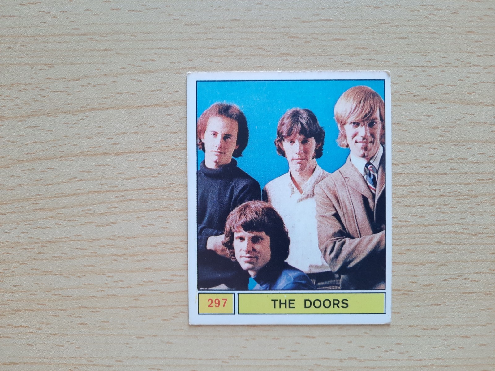 Panini Cantanti 1969 The Doors Jim Morrison rookie