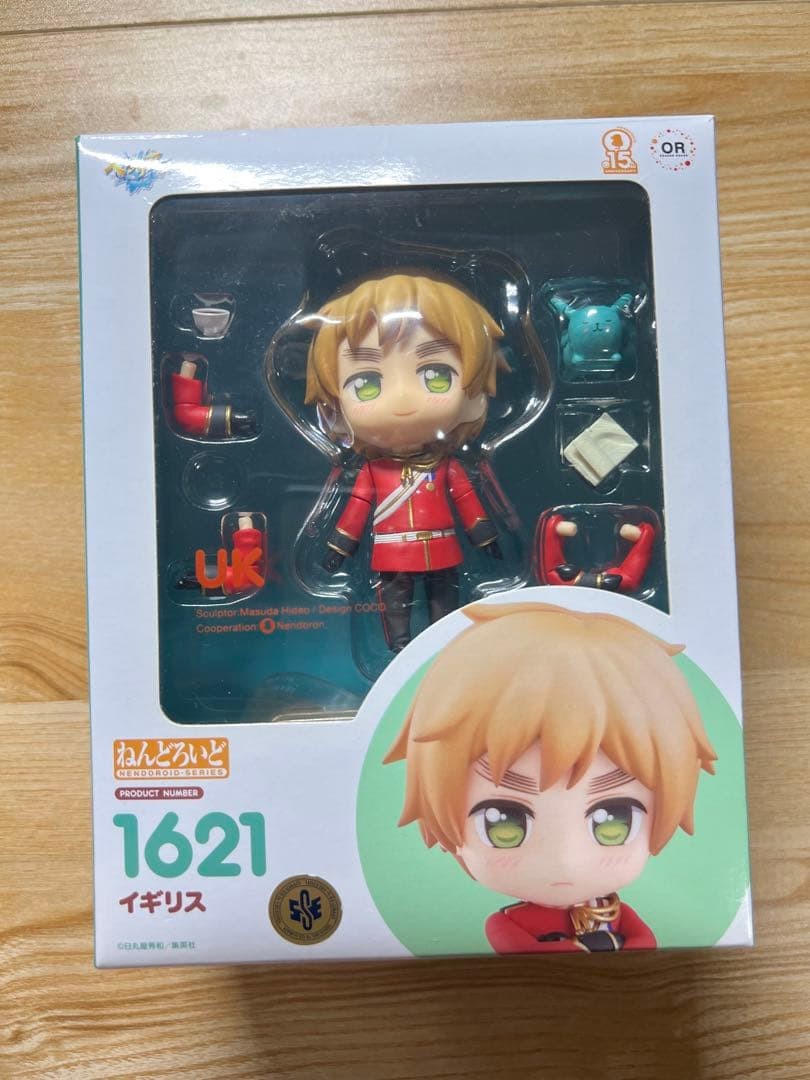 Nendoroid Hetalia World Stars UK England Action Figure #1621 Orange Rouge New