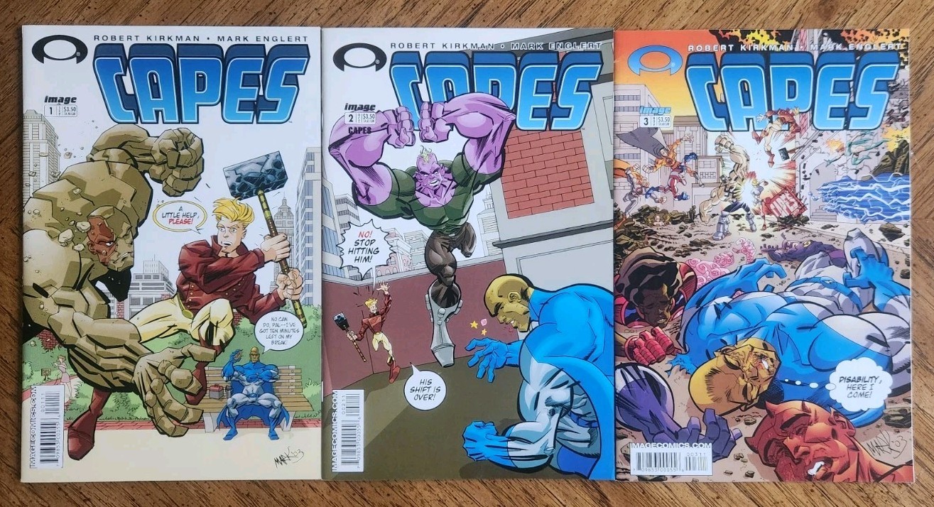 Capes # 1, 2, 3 Complete 1st Series / lot. 2003 (NM) .