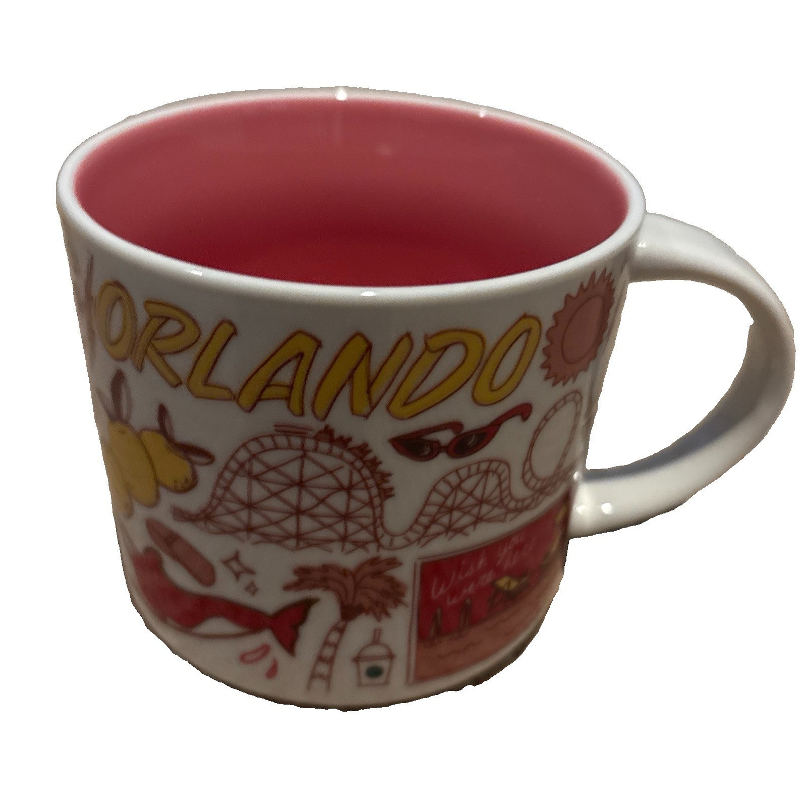 Starbucks Orlando Florida 'Been There Series' Ceramic Coffee Tea Mug 14oz