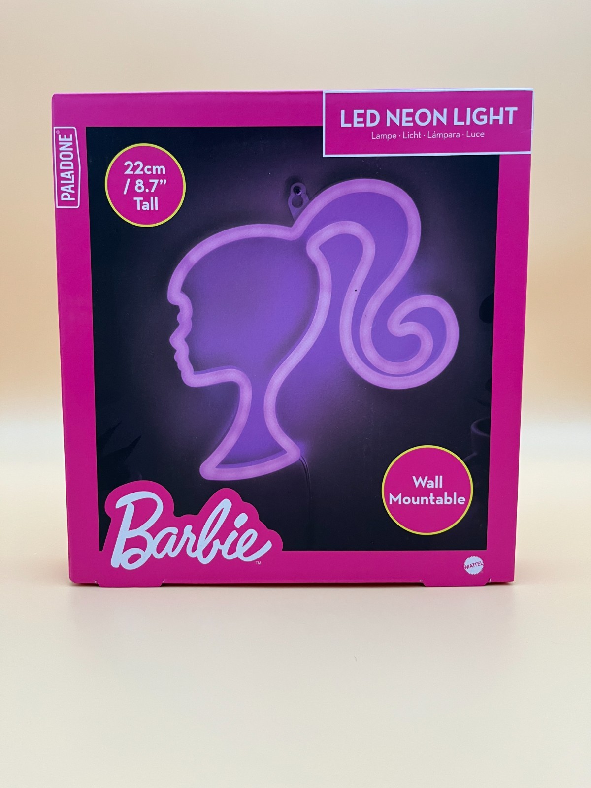 Barbie LED Neon Pink Light Sign - 8.7\