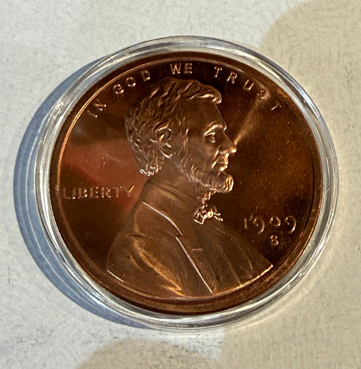 Golden State Mint 5 oz .999 Fine Copper Round 1909-S Lincoln Cent Design