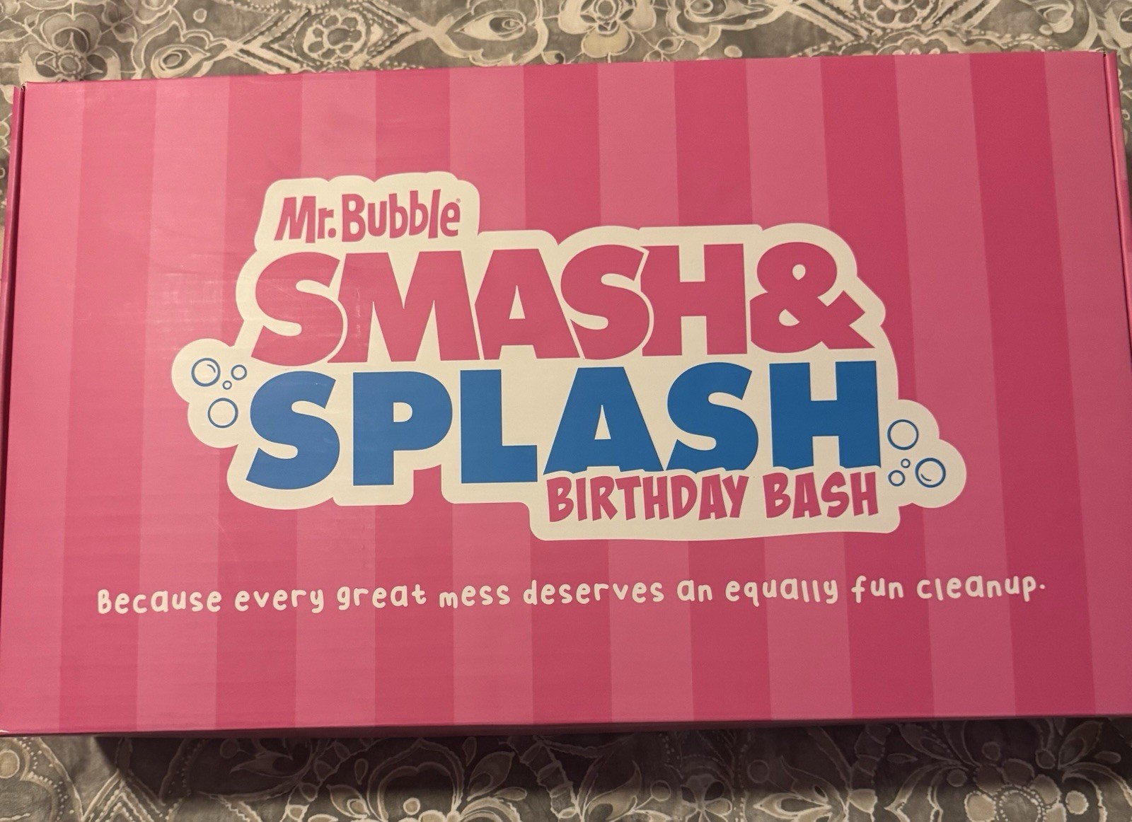 Mr. Bubble Smash & Splash Birthday Bash LIMITED EDITION BOX SET