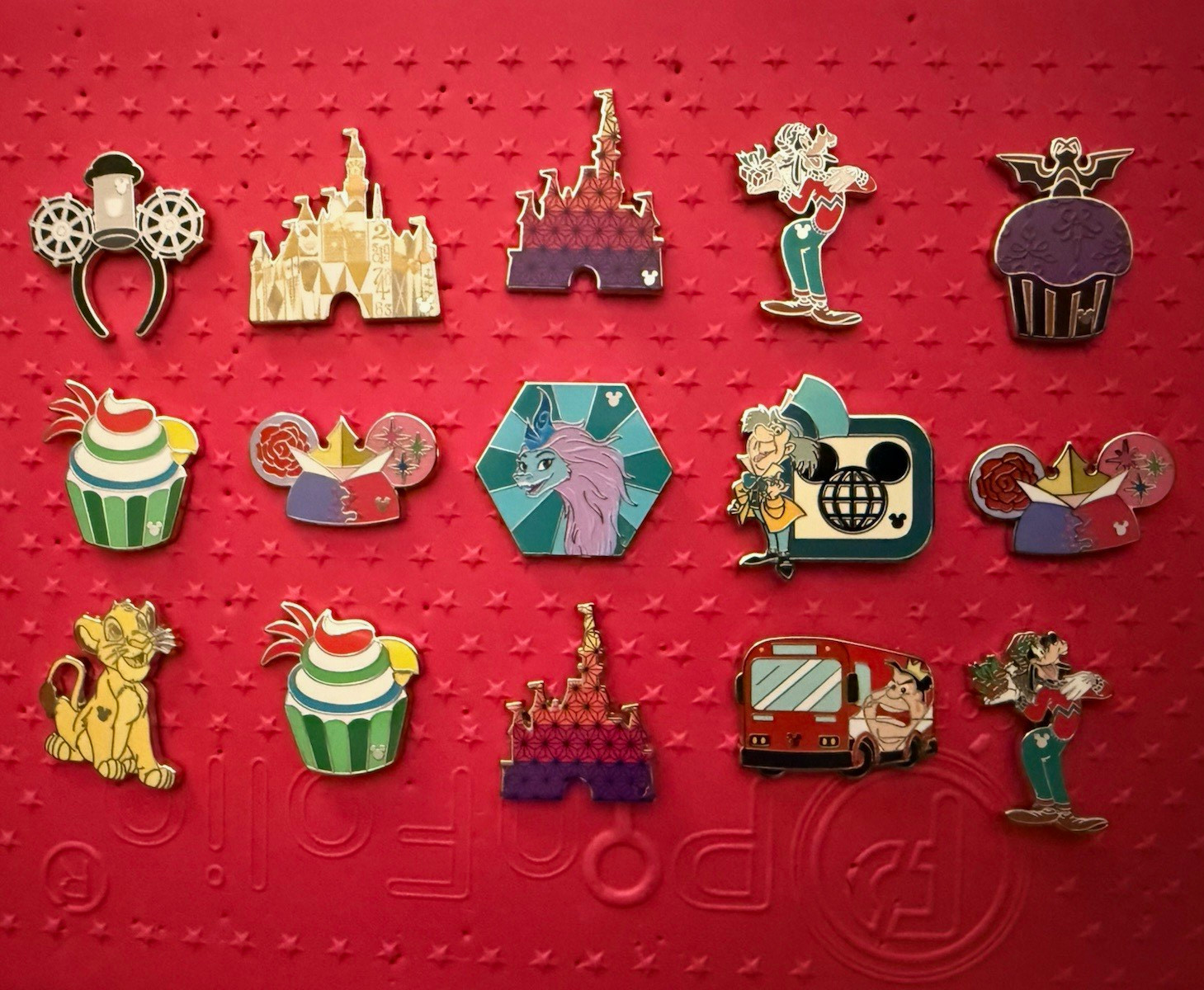 Disney Chasers Lot- 15 Assorted Pins