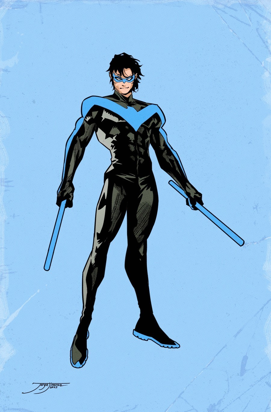 Nightwing #136 CVR E Jorge Jimenez Corner Box Spot Foil Var 3/18/26