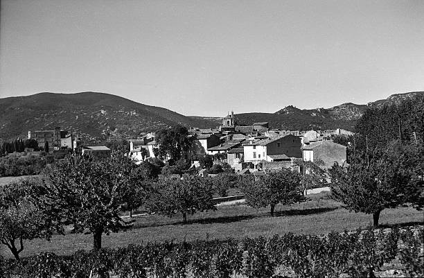 France Lourmarin General view Historic Old Photo