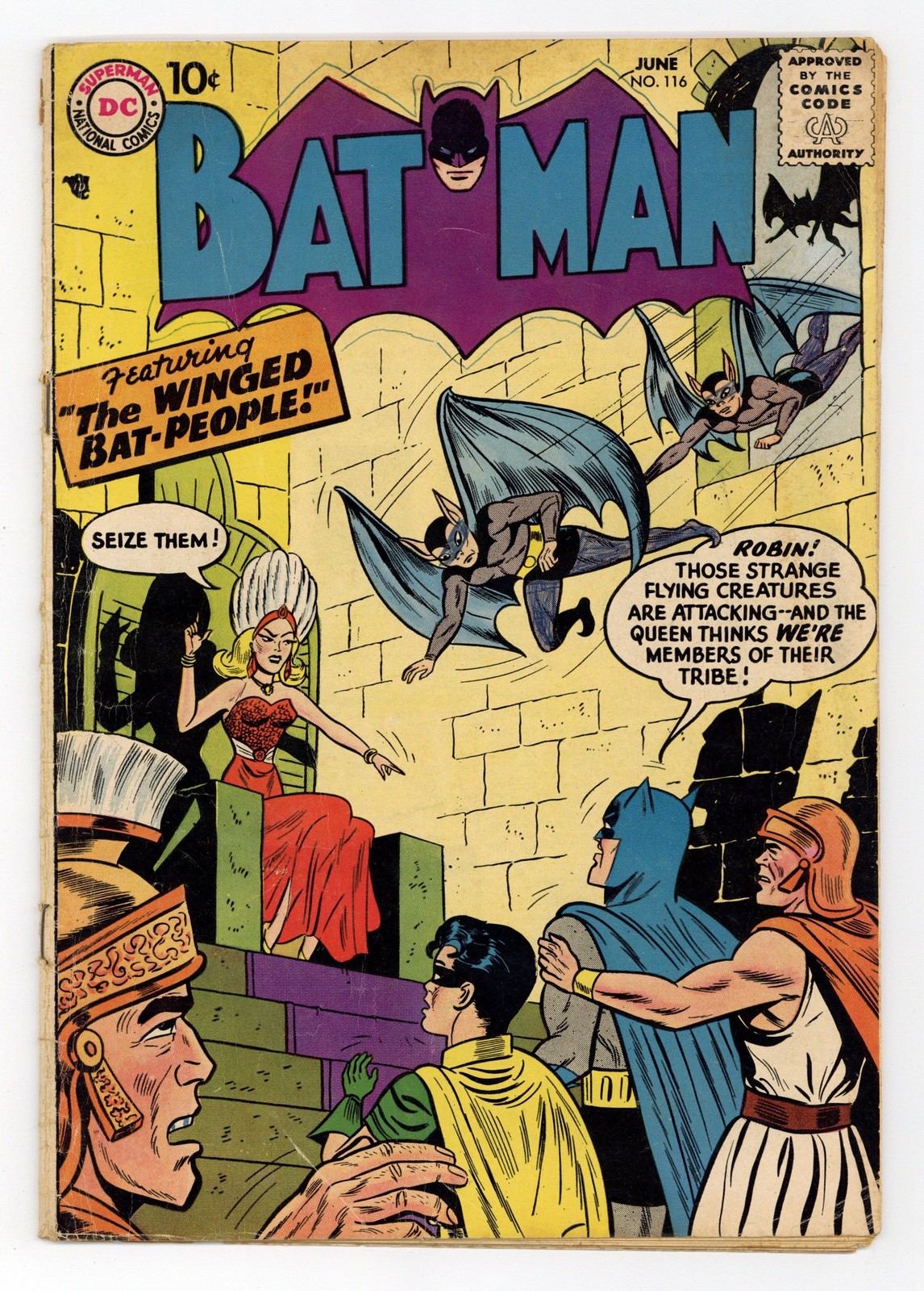 Batman #116 GD/VG 3.0 1958