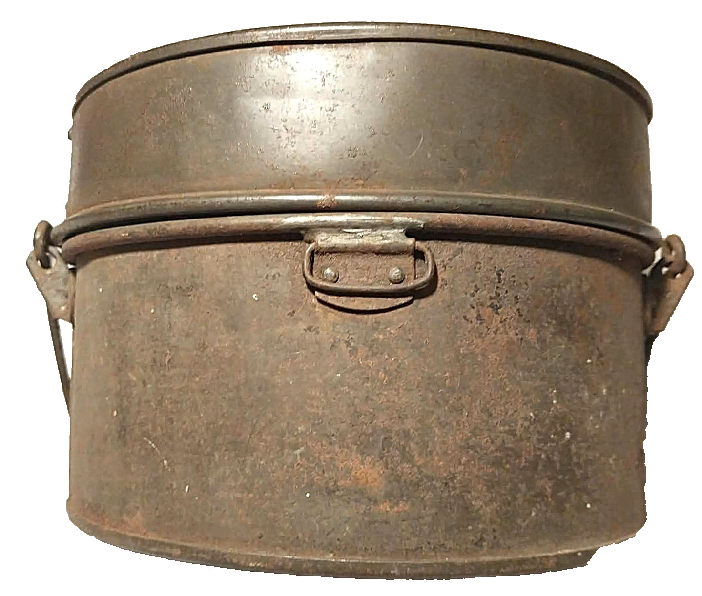 WWI WW1 British Army D shape mess tin