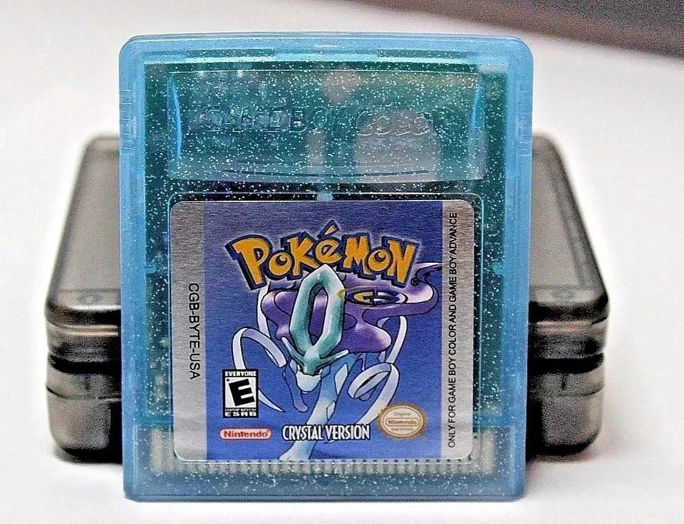 Pokemon Crystal Version - Nintendo Gameboy Color - QUICKEST SHIPPING ⚡