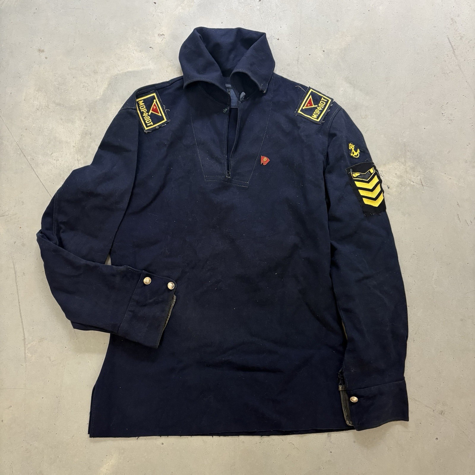 Soviet USSR Russian Navy Submarine Military Uniform Komsomol Communist Youth WW1