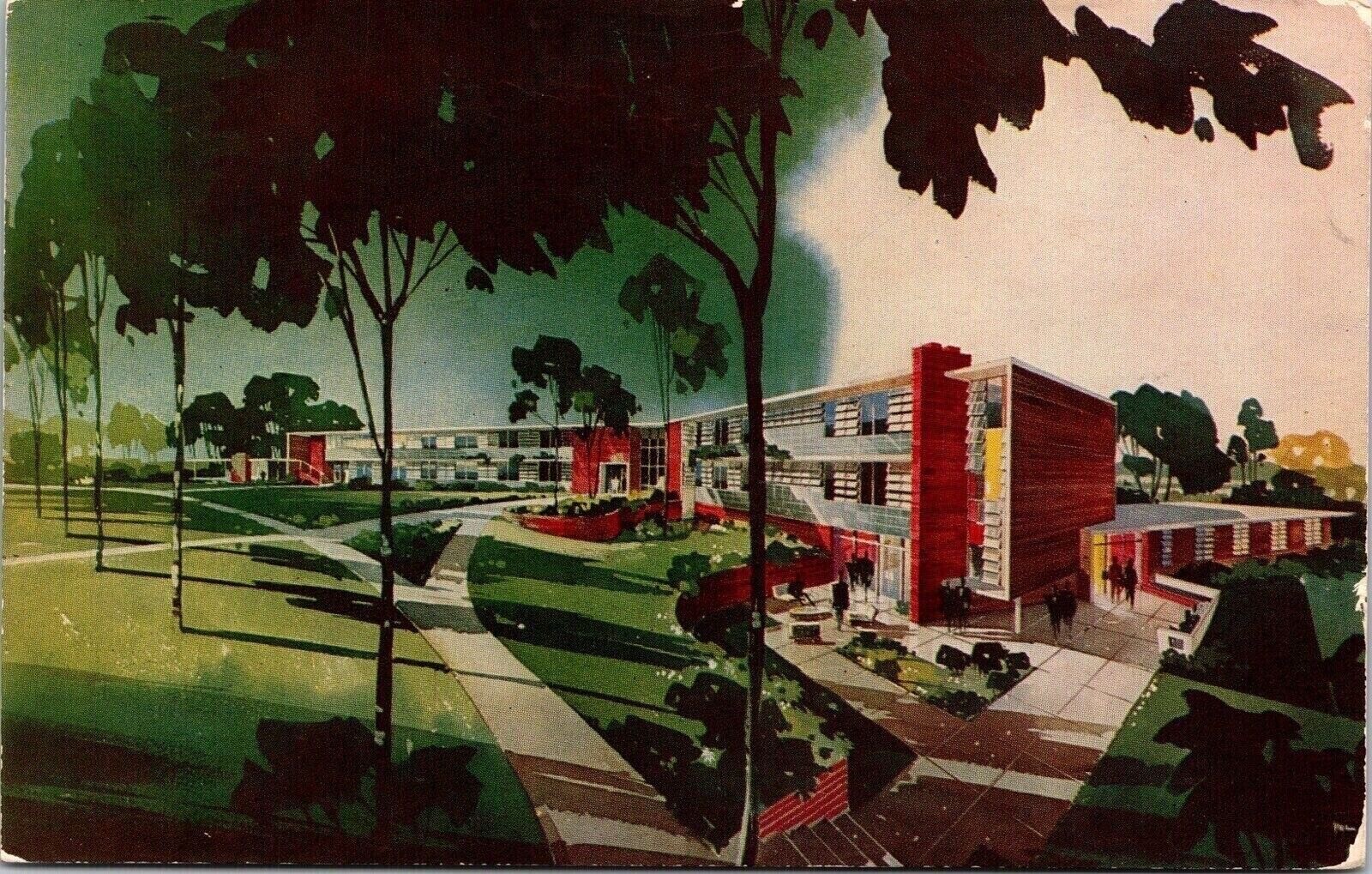 Boys Dormitory New Principia Upper Lower School Campus St Louis County Postcard