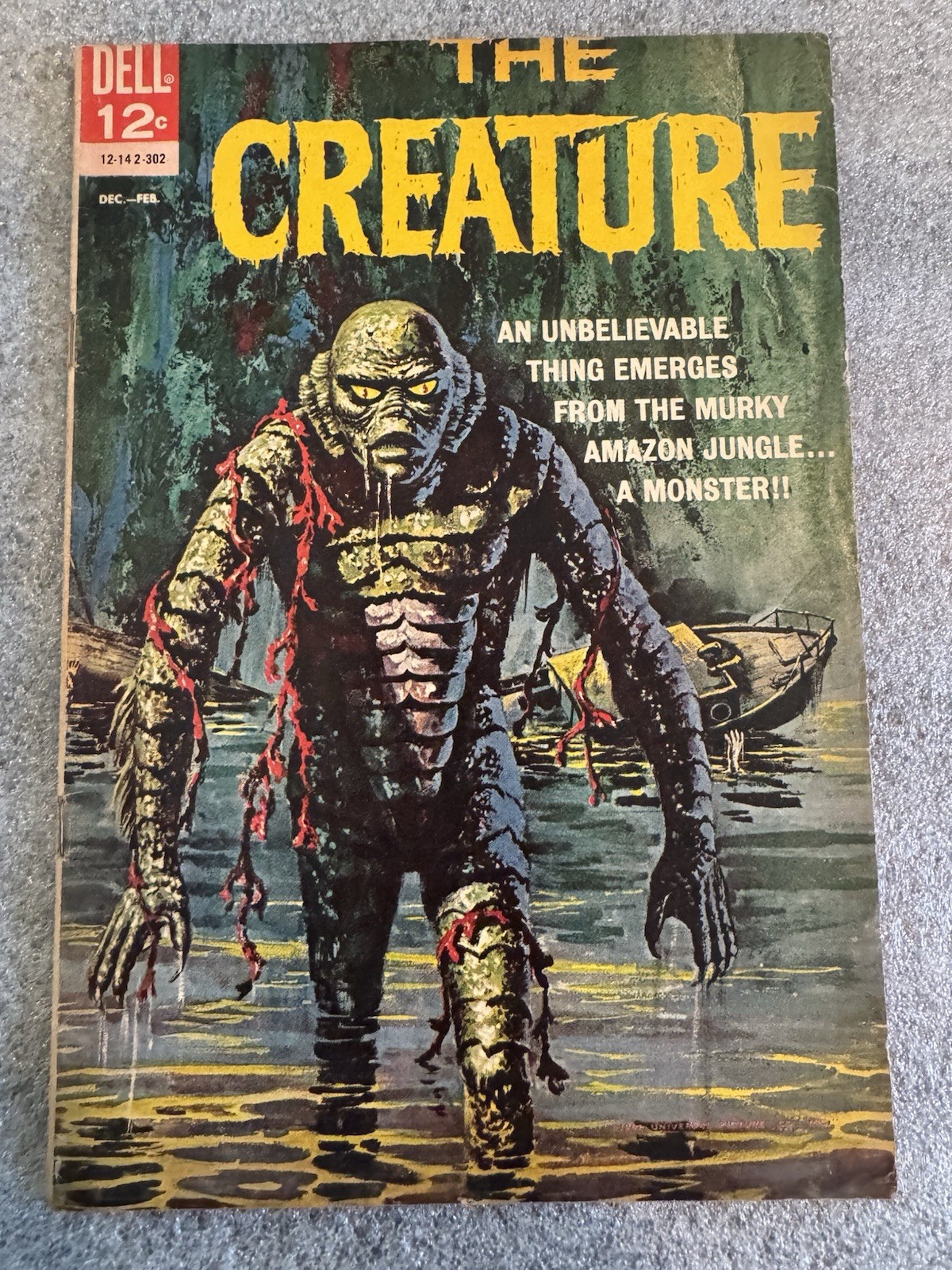 The Creature From The Black Lagoon #1 - 1963 Dell Comics 1st Print - Very Nice