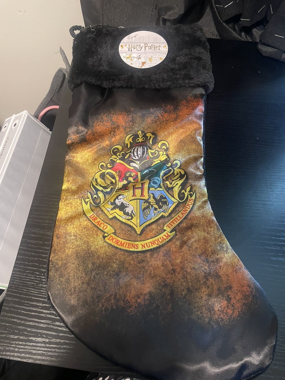 Kurt S. Adler Harry Potter NWT Christmas Stocking Hogwarts Crest