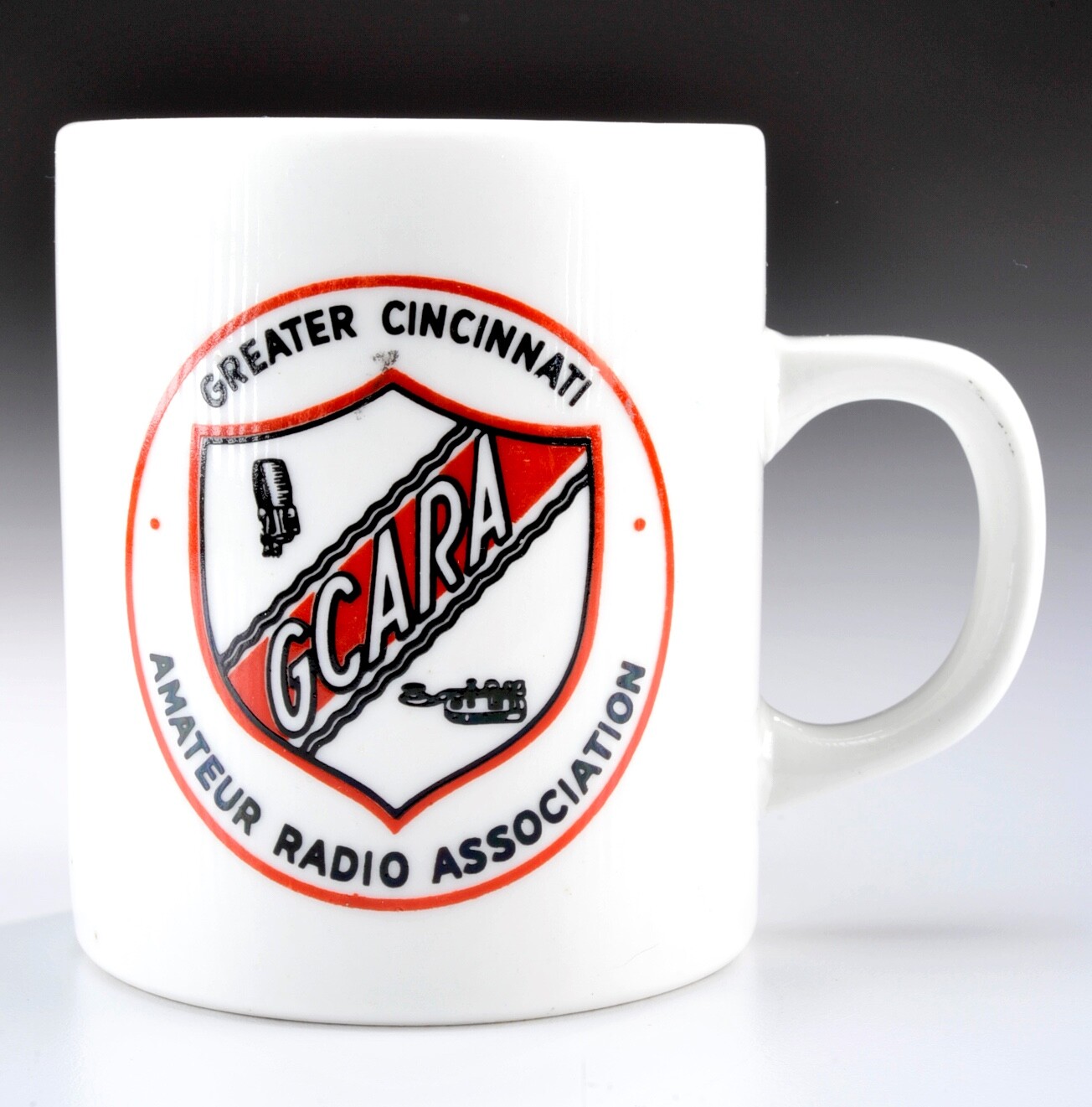 Vintage RARE Greater Cincinnati Amateur Radio Association Coffee Mug - Cup