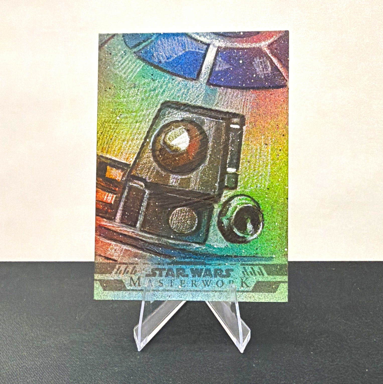 2024 Topps Star Wars Masterwork R2-D2 Sketch Card Brent Scotchmer 1/1