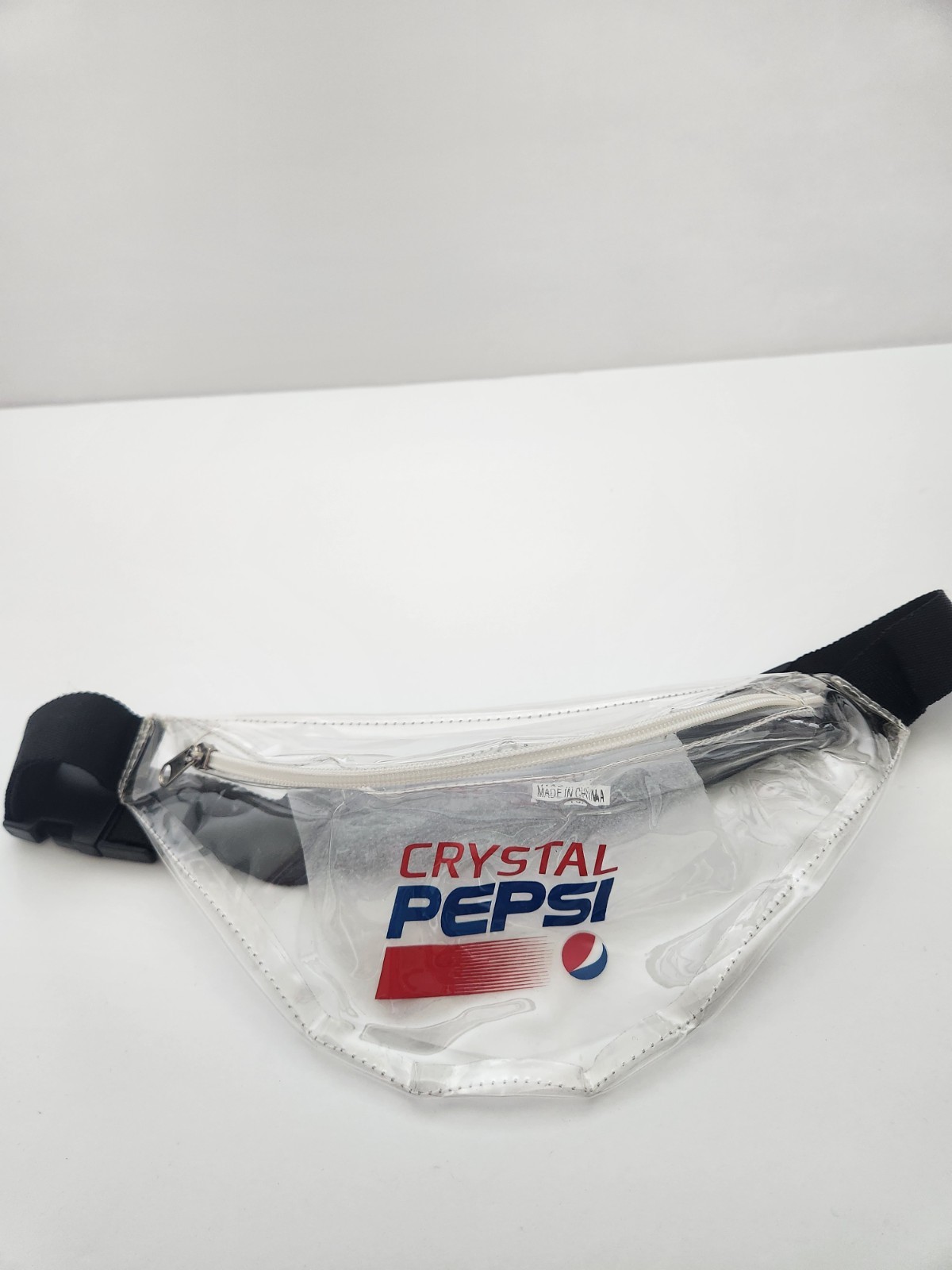 Brand New CRYSTAL PEPSI Clear Fanny Pack