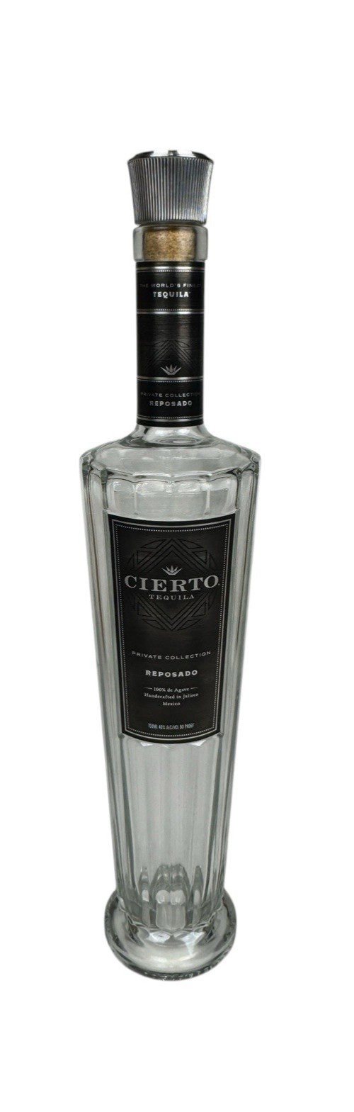 Cierto Reposado Tequila Bottle Empty Bottle 750ml
