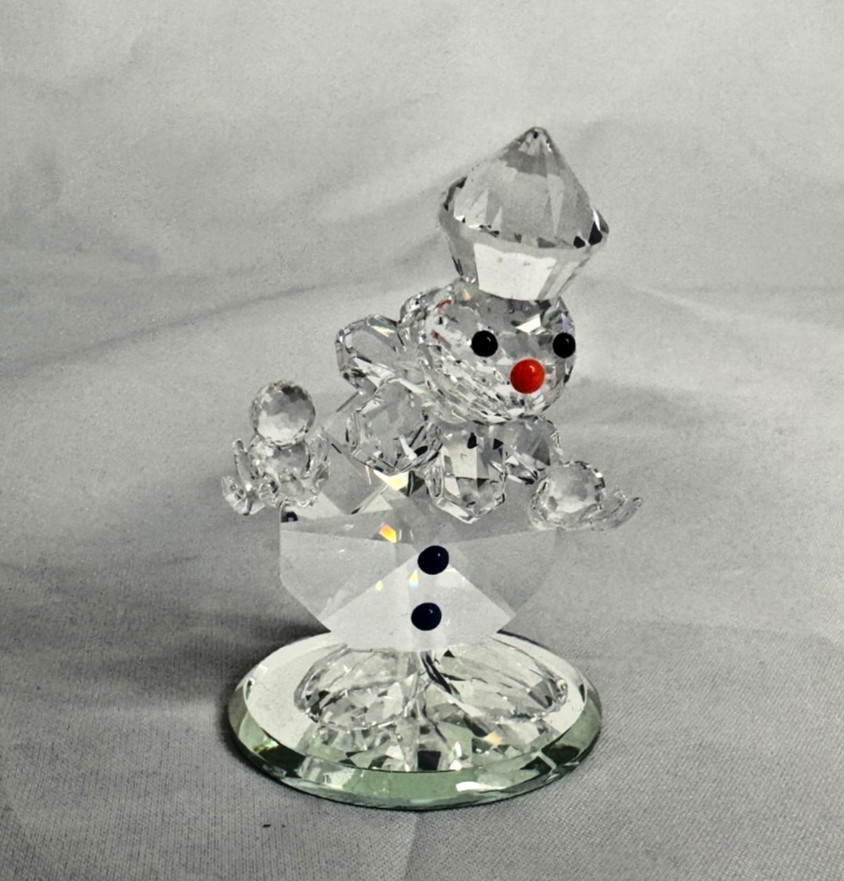 Vintage SWAROVSKI CRYSTAL ZOO Juggling Clown DS59
