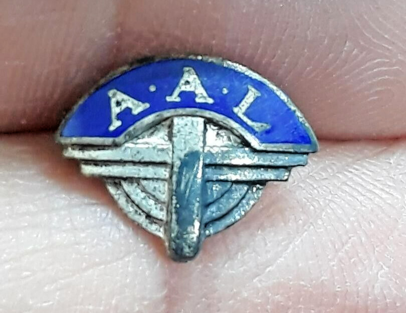 Vintage Collectible AAL Metal Lapel Pin Aid Association For Lutherans
