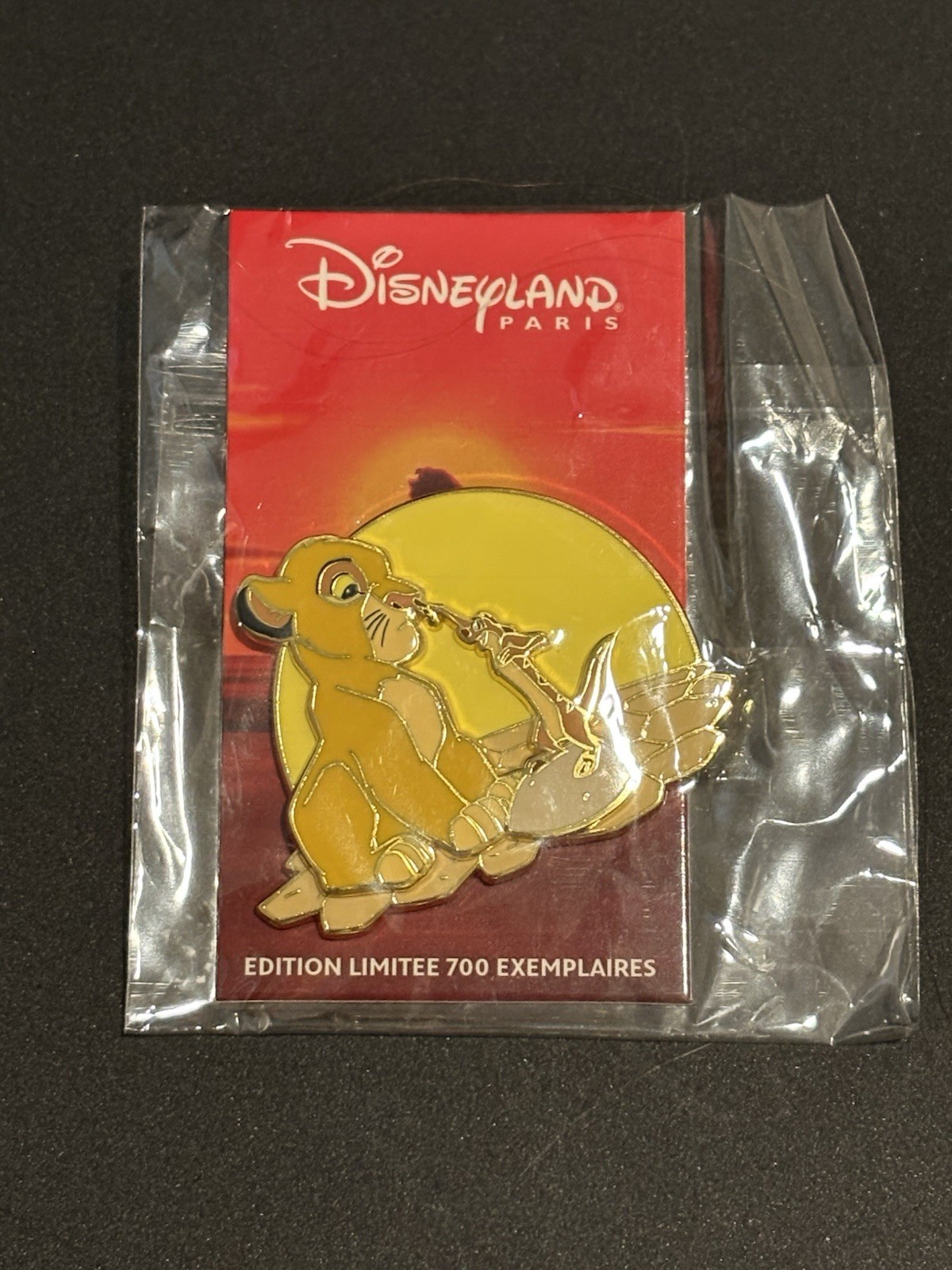 Disney DLP Paris Young Simba and Timone Lion King LE 700 Pin