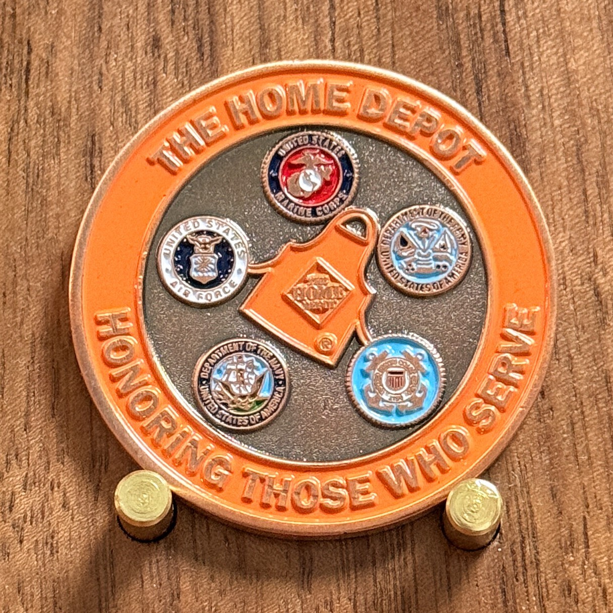 Home Depot Military Branches Veterans Day Iwo Jima Challenge Coin  1#39