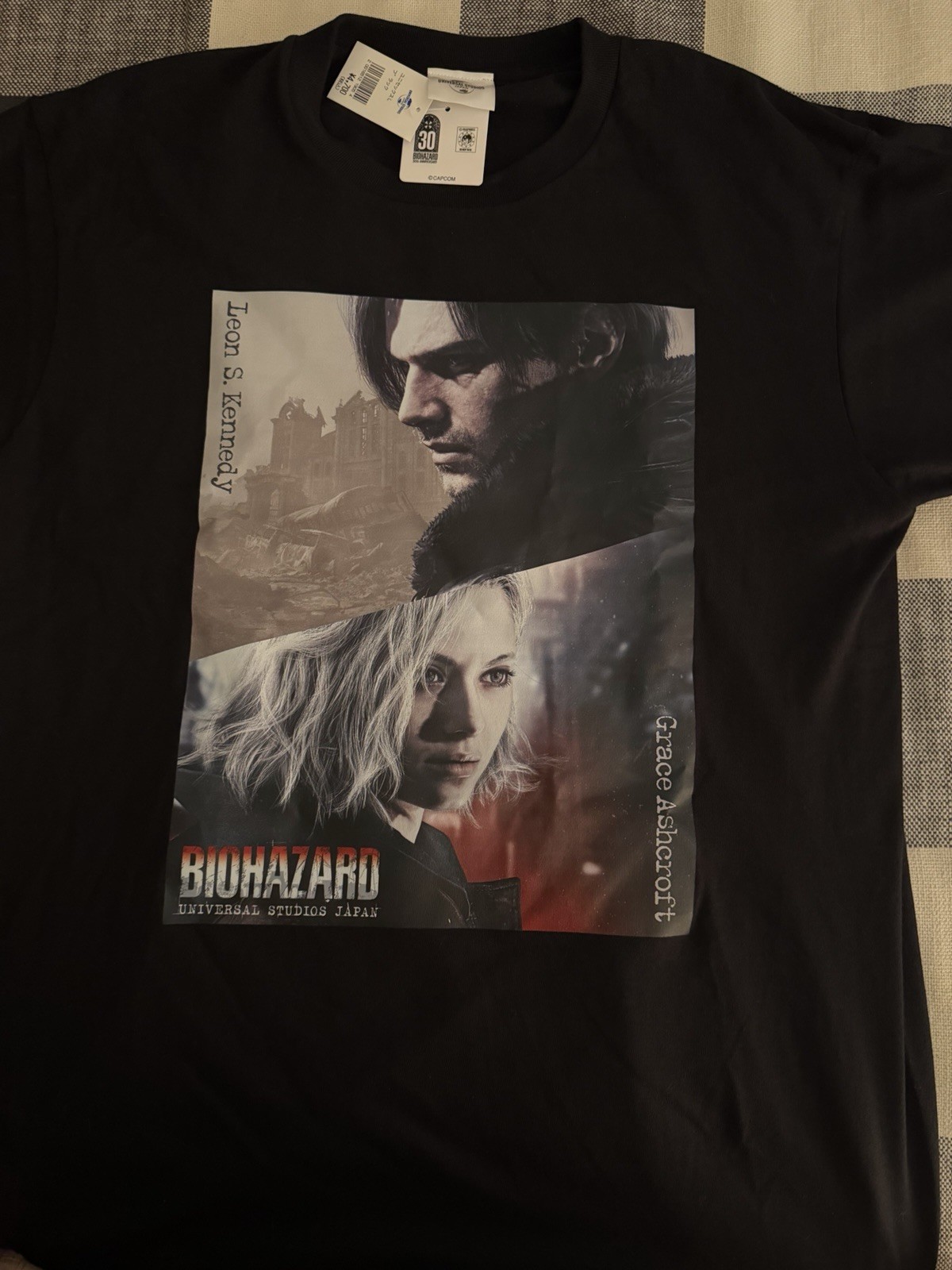 USJ Universal Japan Limited Resident Evil BIOHAZARD REQUIEM Shirt  New LARGE
