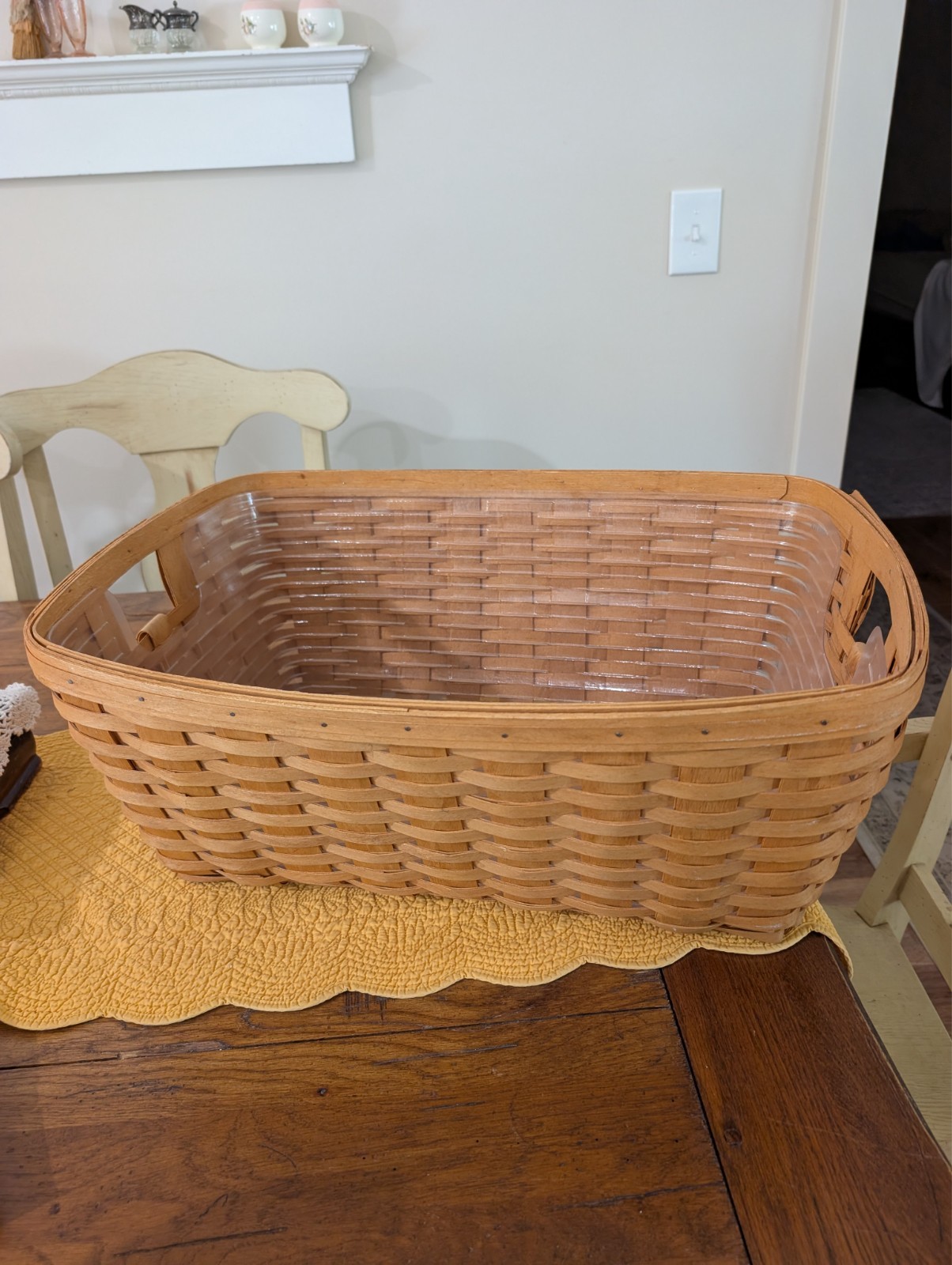 Vintage 1996 Longaberger Large Laundry/Storage Basket - in Good Condition