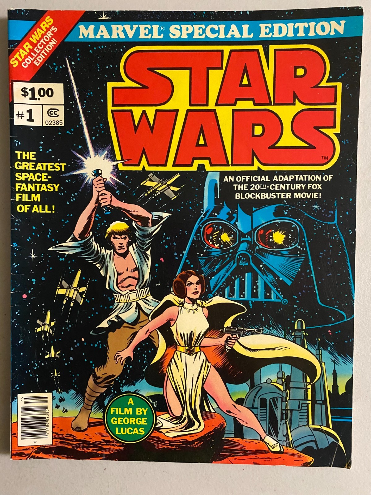 Marvel Special Edition Star Wars #1 Marvel Treasury Edition (4.5 VG+) (1977)