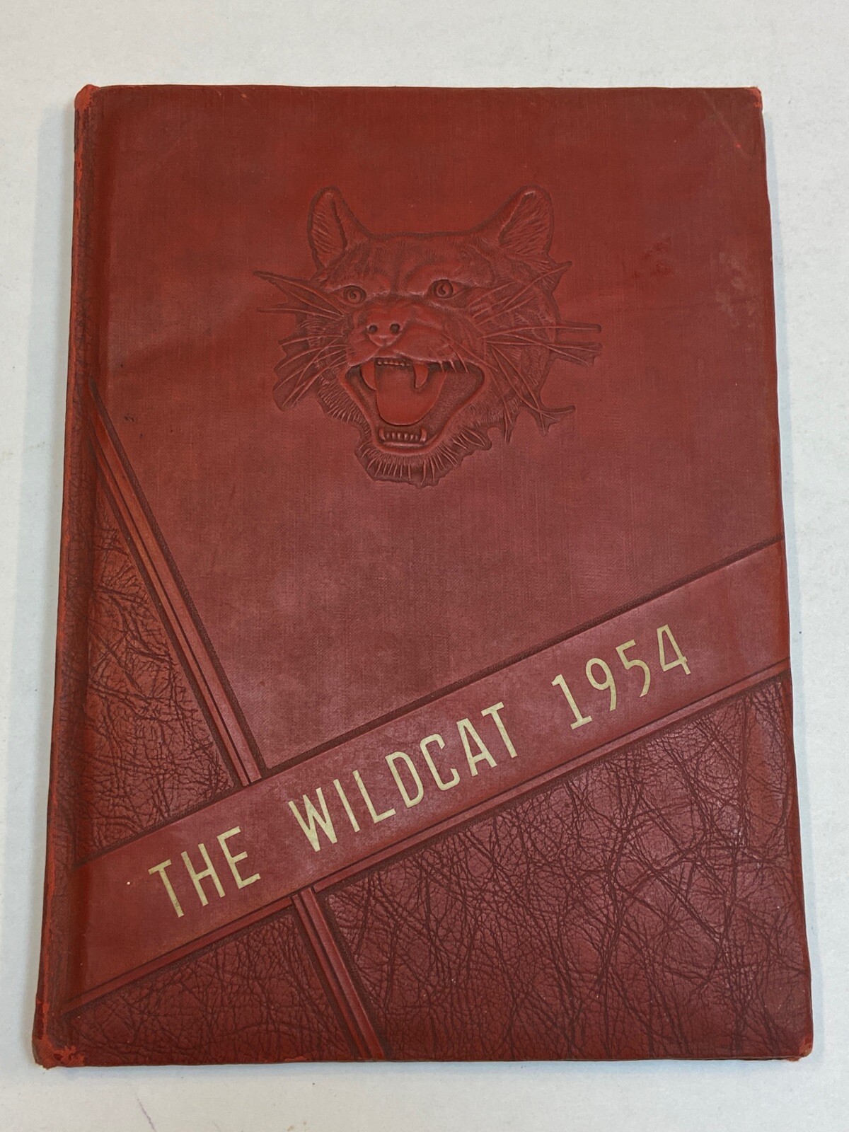 Mars Hill High School Student Yearbook 1954 The Wildcat North Carolina NC Alumni
