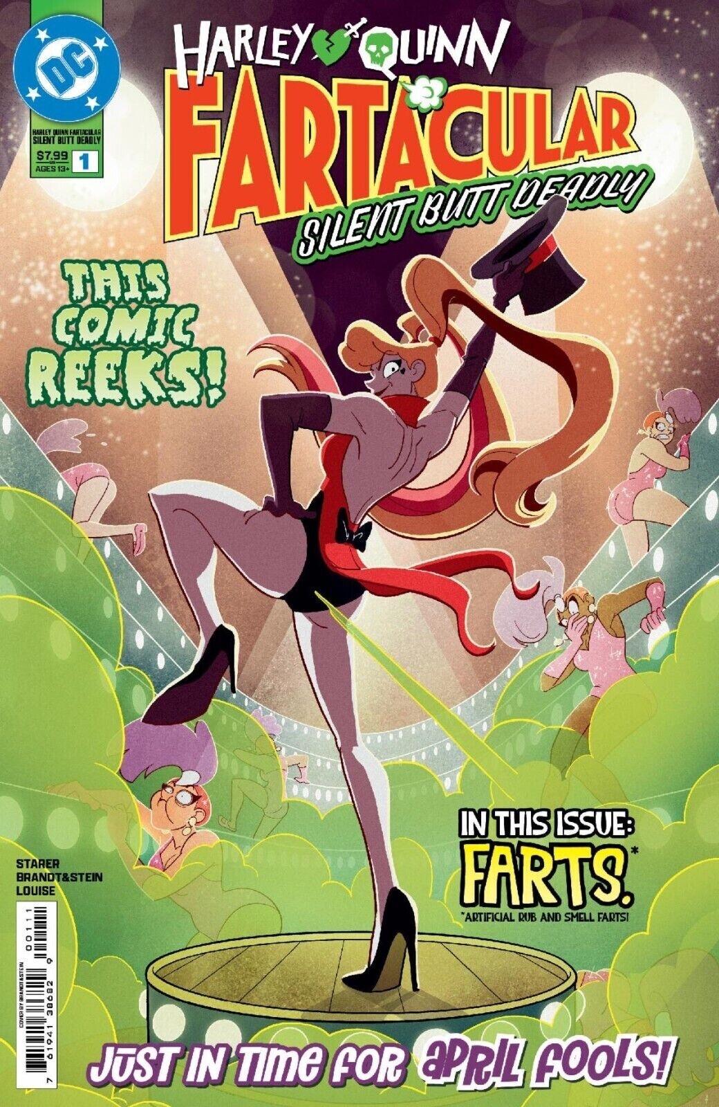 Harley Quinn Fartacular Silent Butt Deadly #1 (One Shot) Cover A