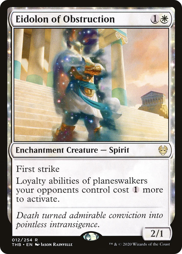 Eidolon of Obstruction [Theros Beyond Death] Magic MTG