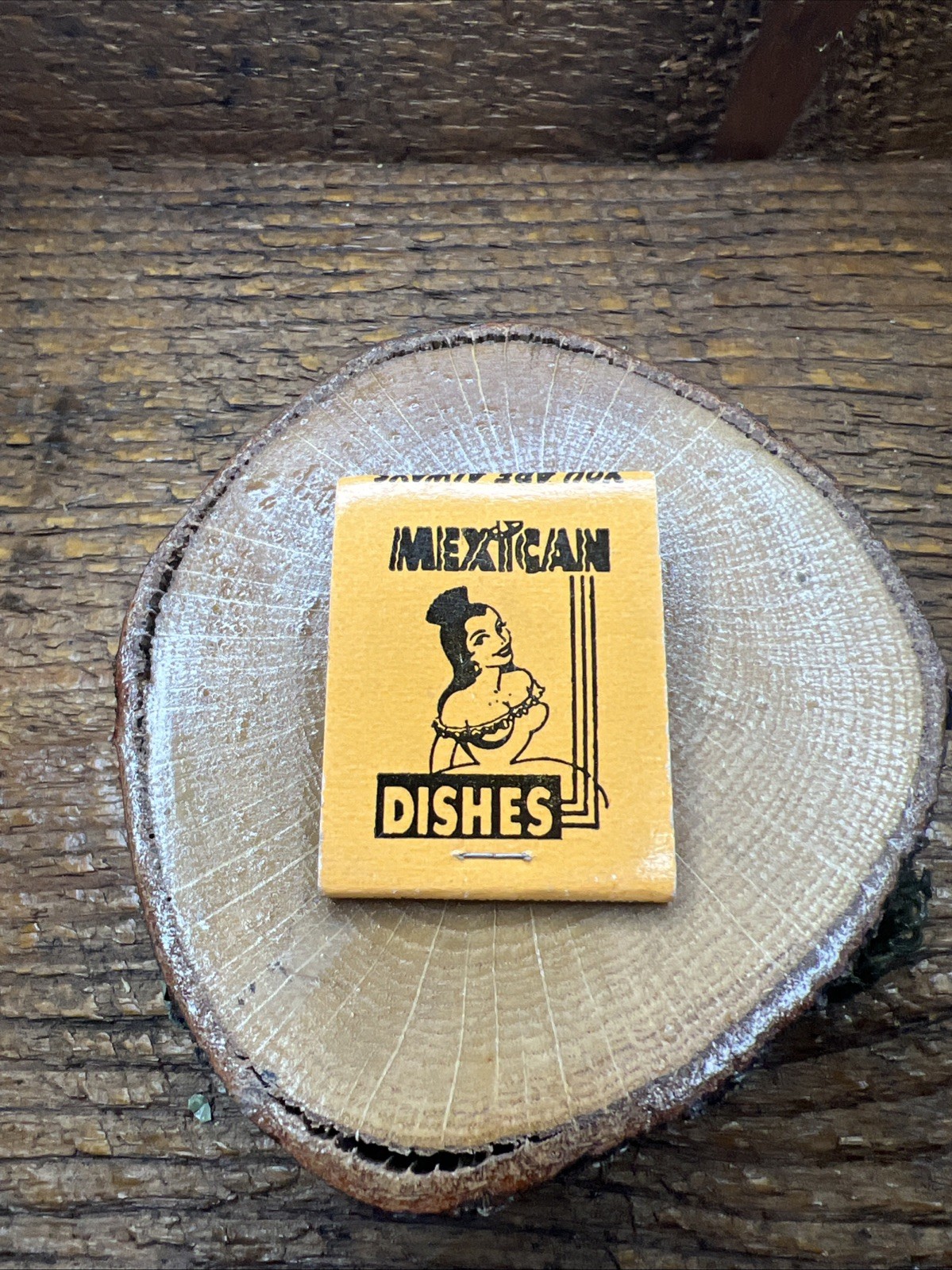 Vintage Matchbook Ephemera Collectible A21 Lubbock Texas la fiesta Mexican