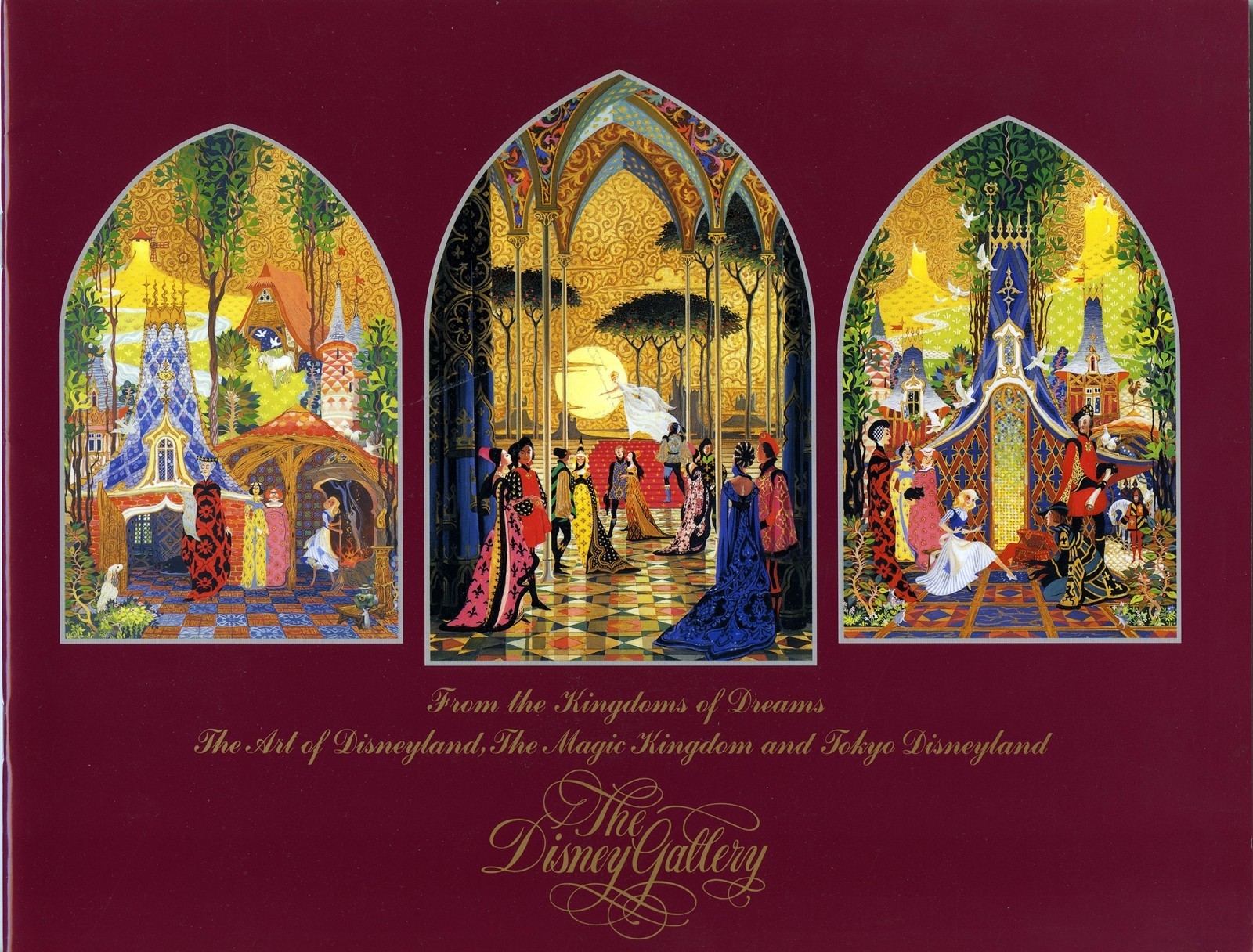 Walt Disney Gallery Exhibit Catalog TOKYO DISNEYLAND 1993 + Concept Art Artists