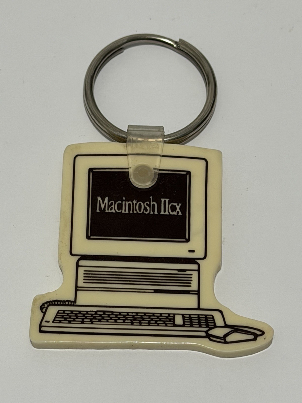 Vintage Computer Center Nanuet NY Rare Apple Keychain Macintosh Monitor Keyboard