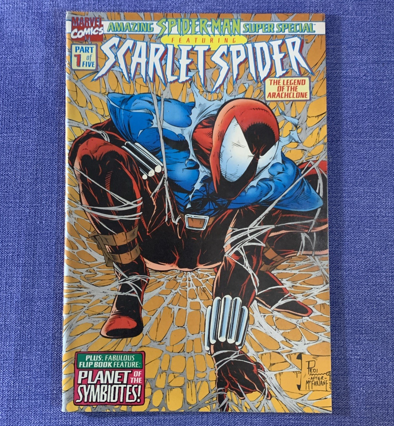 Amazing Spider-Man Super Special 1 Marvel Comic Book Scarlet Spider Bagged board