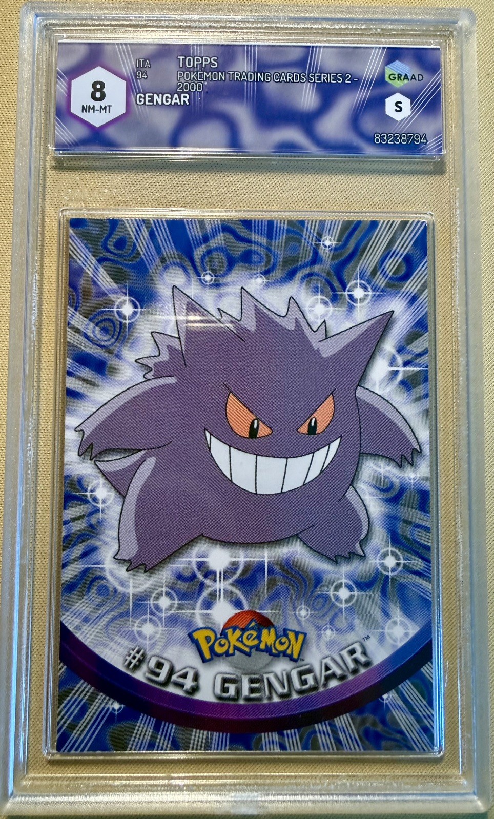 GENGAR Topps - Series 2 - ITA - 2000