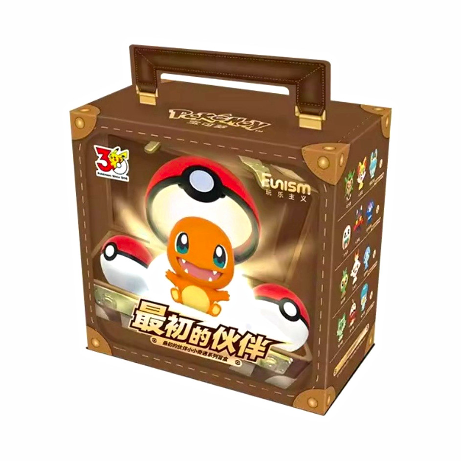 Funism Pokémon 30th Anniversary Mini Figures w/ Poké Ball Case blind - Trio Set