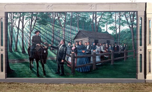 Vicksburg Mississippi Robert Dafford Mural 2016 Historic Scenes Local Culture