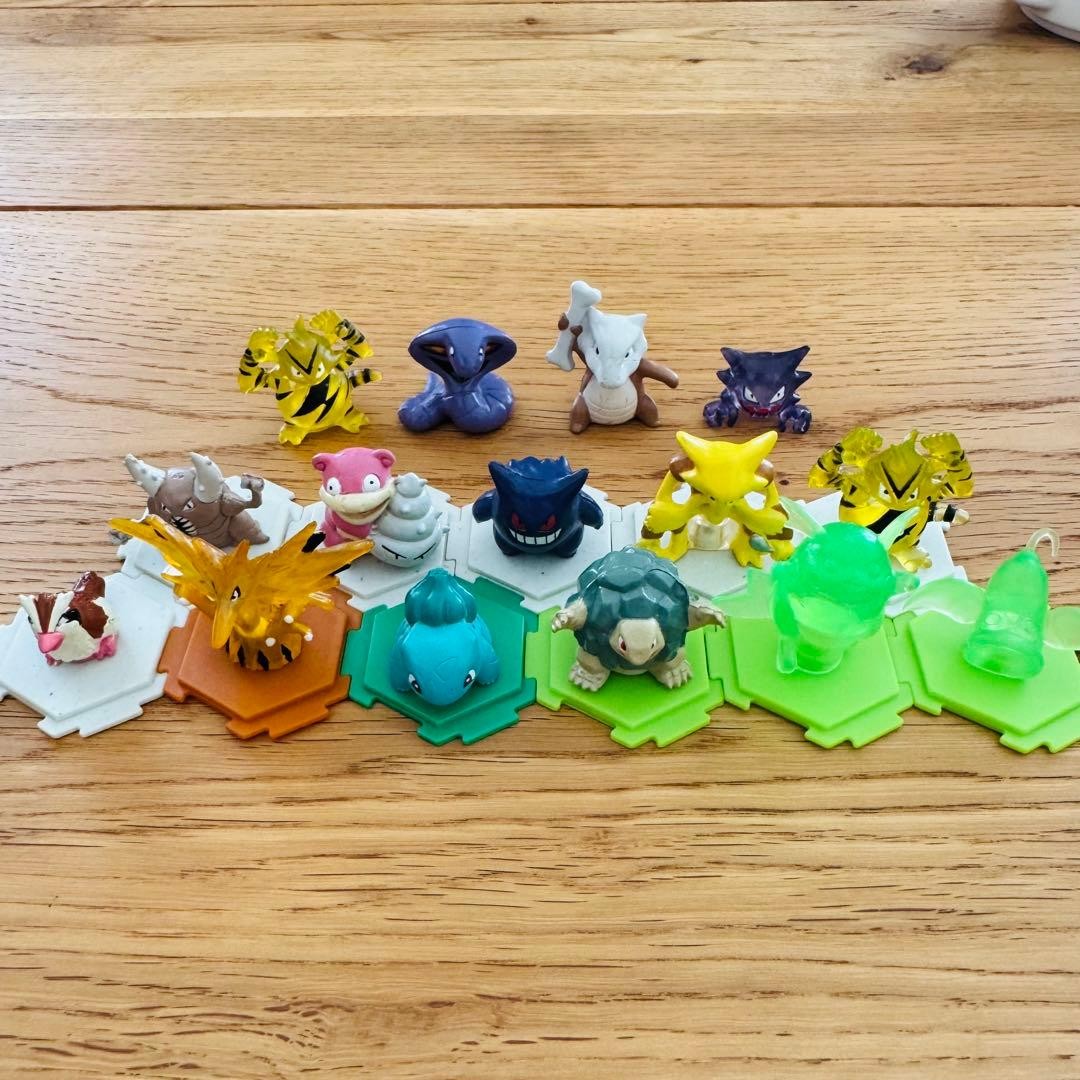 Pokemon Character Figure 15pc Set Collectible 15+ Used