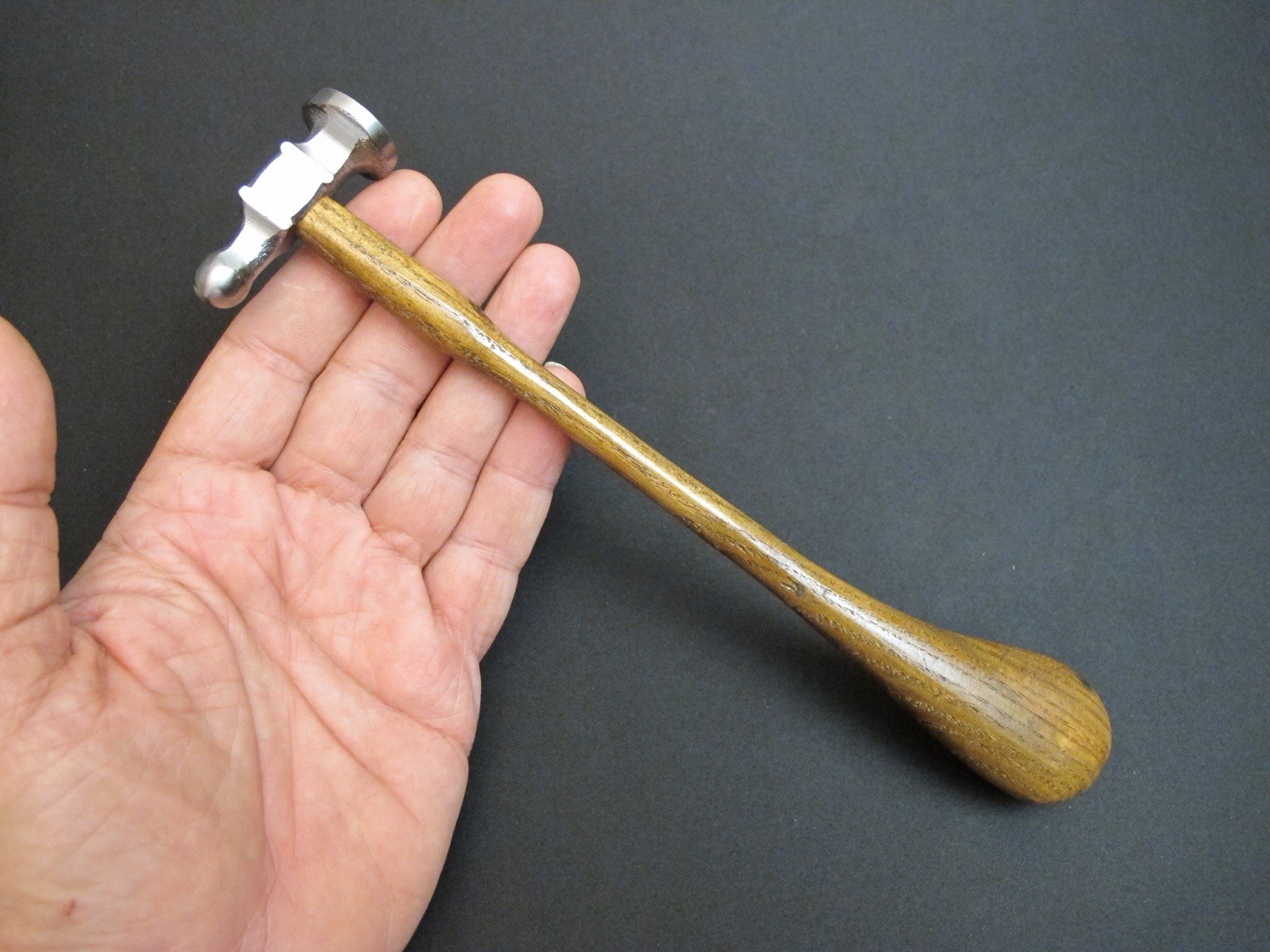 Vtg Jewelers/Watchmaker/Silversmithing Planishing Hammer 3.4oz Antique Rare Tool