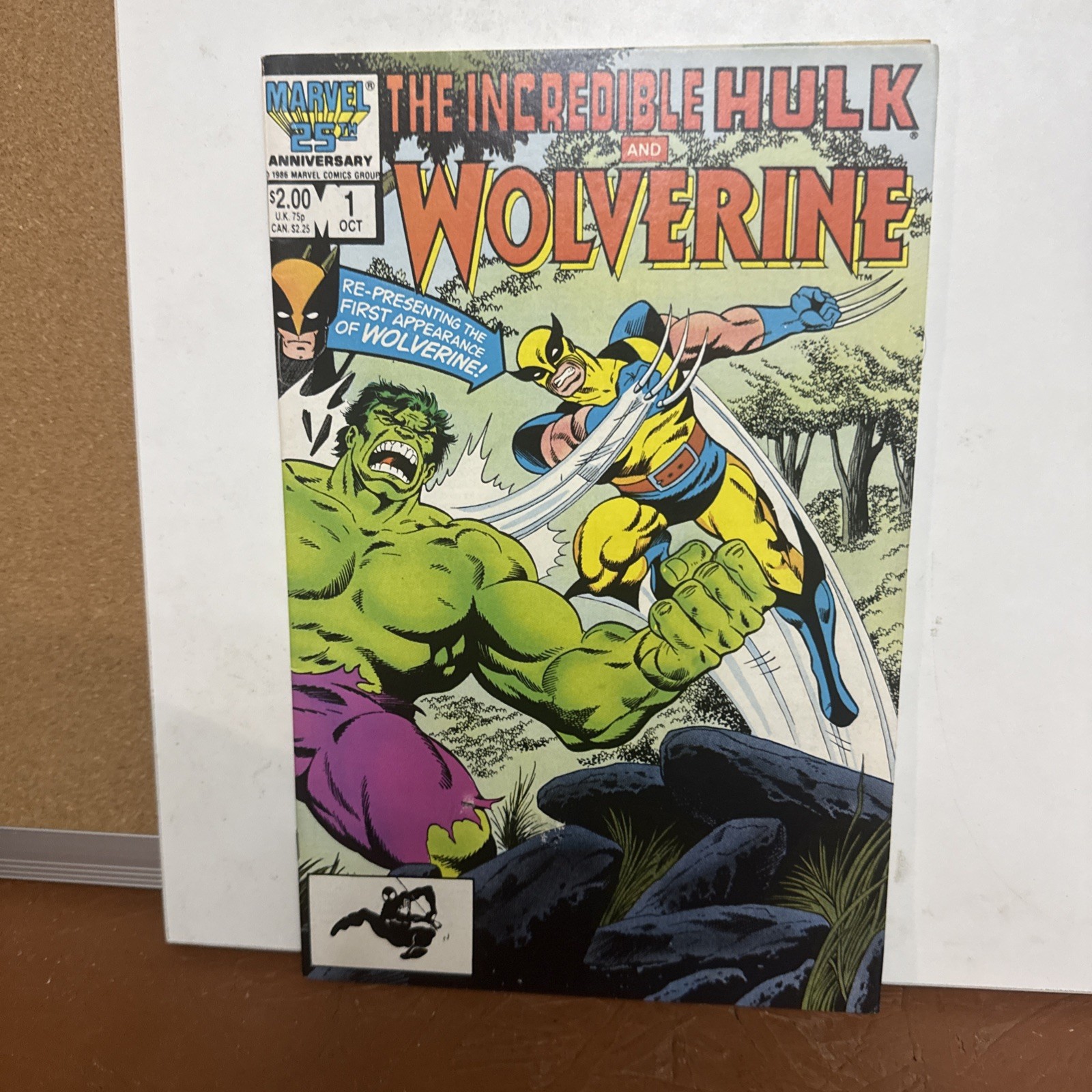 Incredible Hulk and Wolverine #1 (Marvel Comics October 1986)