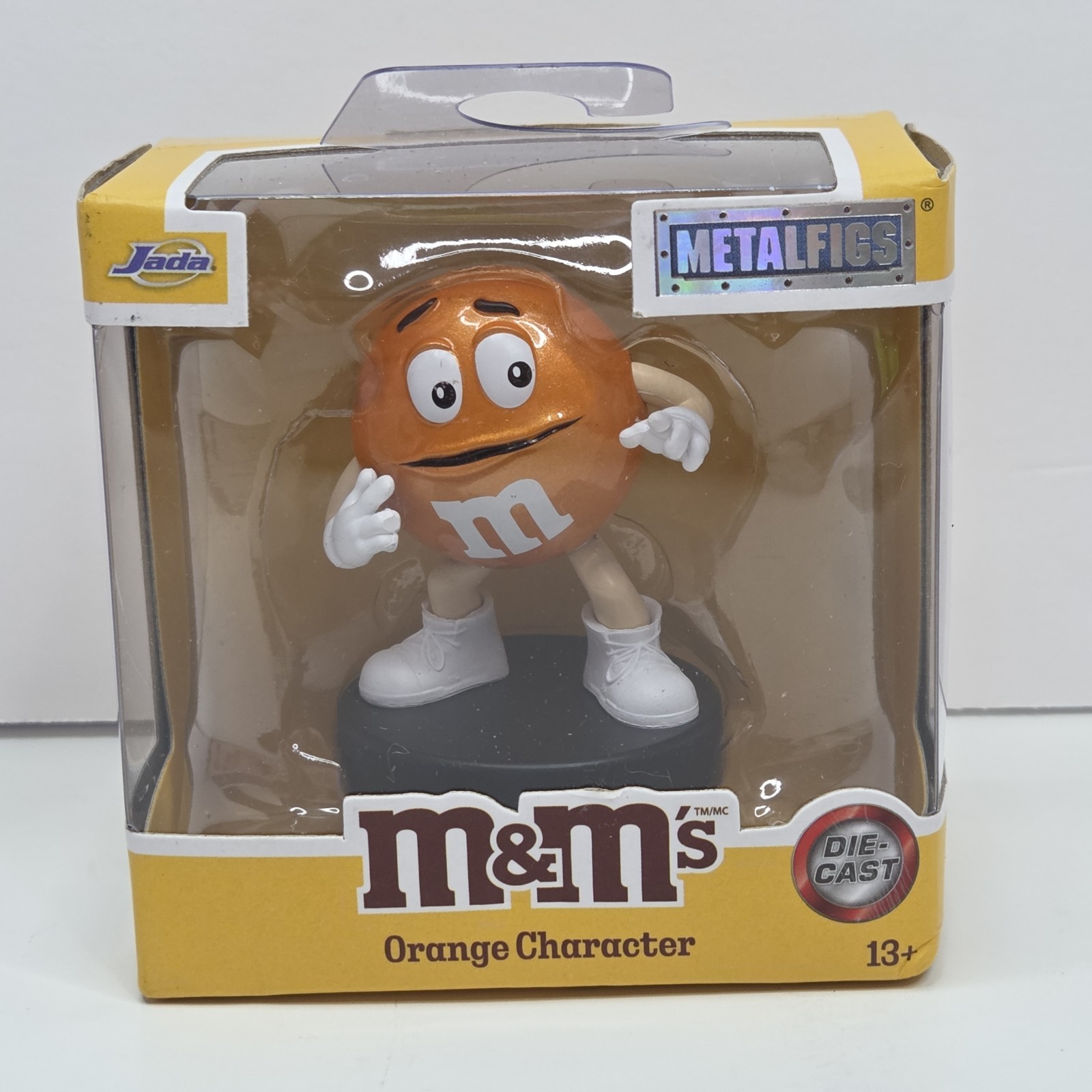 M&M’s Orange Character 2.5” Die Cast By  Jada Metalfigs