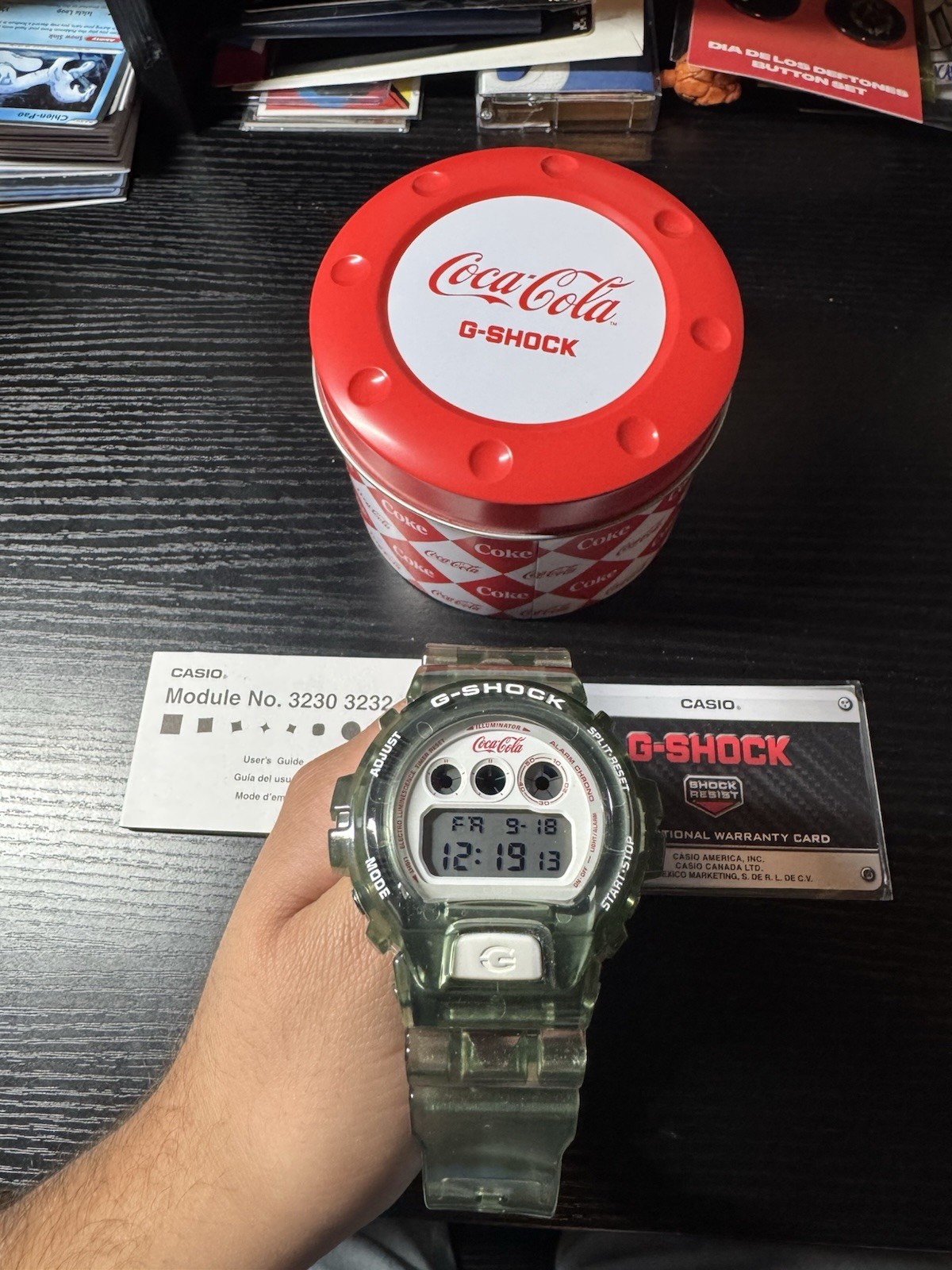 Casio G-Shock x Coca Cola DW6900CC23-3 Limited Edition