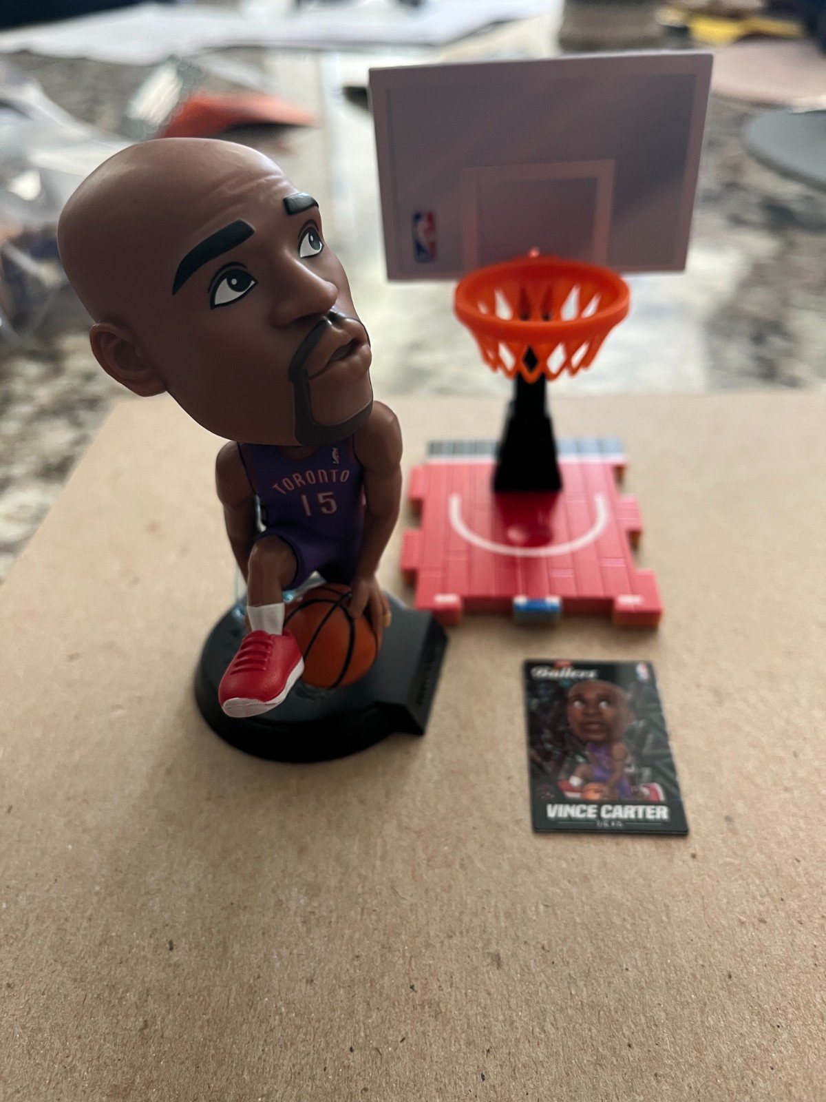 Zuru Ballers Series # 3 NBA Vince Carter Rare RARE Toronto Raptors BLOWOUT